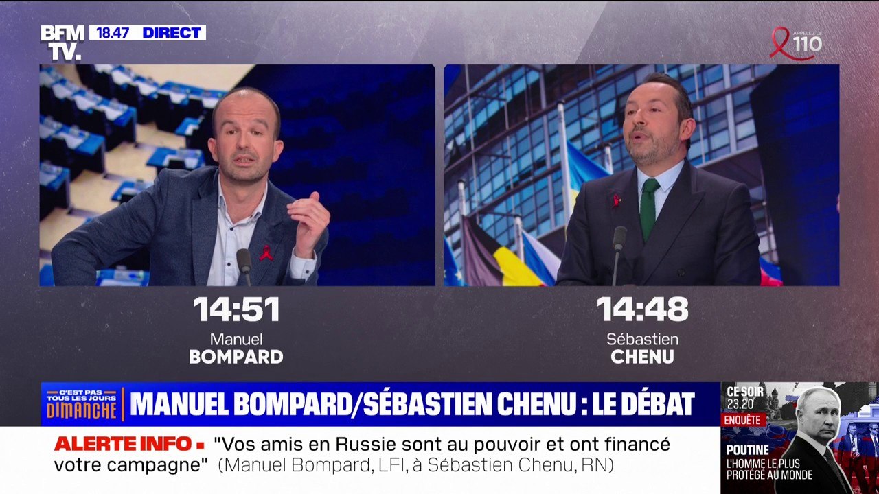 Élections européennes: "Je suis fier d'avoir Rima Hassan sur ma liste", affirme Manuel Bompard (LFI)