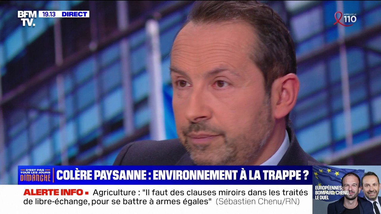 Écologie: "Les objectifs donnés aujourd'hui sont beaucoup trop importants dans leur rythme et dans leur volume", affirme Sébastien Chenu (RN)