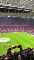 El vibrante ambiente en San Mamés durante el Athletic-Barça de Liga / CULEMANÍA