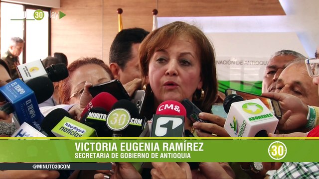27-11-18 Antioquia demandará porque predios del departamento serán entregados a víctimas de otras regiones