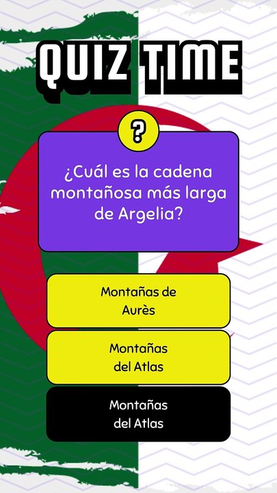 Quiz Sobre Argelia