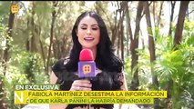 Fabiola Martínez asegura que Karla Panini es una persona mala y está loca