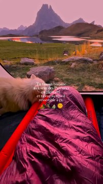 Un rêve éveillé… ✨ @Laura | Mountain & ocean lover #petitmauda #bivouac #pyrenees #ossau #hiking #hikingdoc #paradisiaque #Voyage