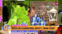 Ricky Martin y Jwan Yosef a los besos en cuarentena