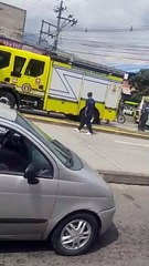 Accidente de ambulancia y patrulla