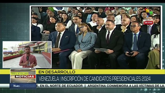En Venezuela, partidos políticos se inscriben ante el CNE para las elecciones presidenciales