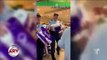 Coronavirus: policias regalan papel higiénico en supermercados de australia