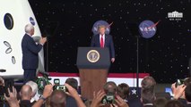 Discurso de Donald Trump tras el lanzamiento exitoso del cohete de SpaceX