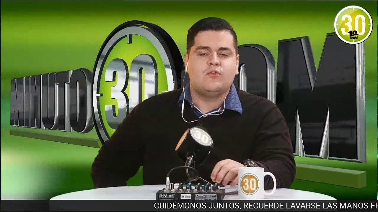 ▶️ Conéctate EN VIVO ESTE VIERNES a www.minuto30.com y mira una entrevista exclusiva con Carlos Mari