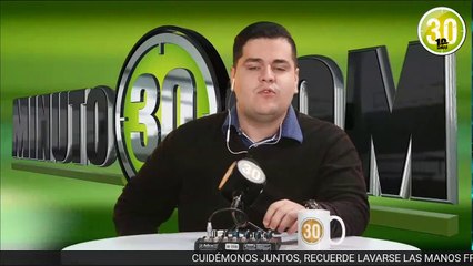 ▶️ Conéctate EN VIVO ESTE VIERNES a www.minuto30.com y mira una entrevista exclusiva con Carlos Mari