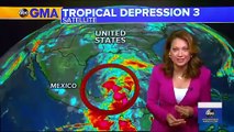 Se forma una nueva depresión tropical en el sur del Golfo de México