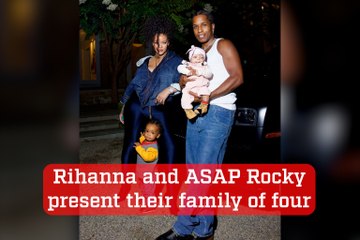 Rihanna and ASAP Rocky Introduce Their Adorable Family of Four 👶