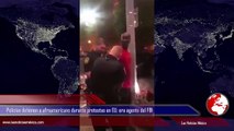 Policías detienen a afroamericano durante protestas en EU; era agente del FBI