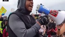John Boyega pronuncia un apasionado discurso en la protesta de Black Lives Matter en Londres