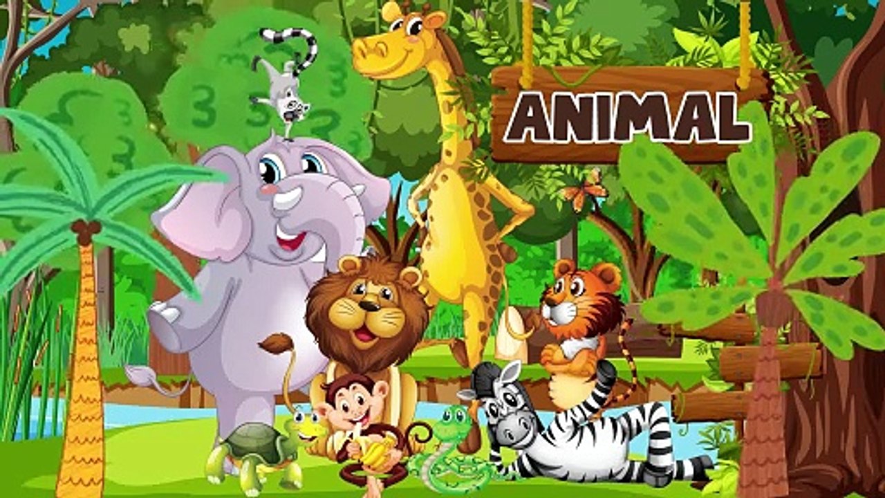 Learn Animals for Kids - Animal Learning Videos For Toddlers - Learning Videos for Toddlers