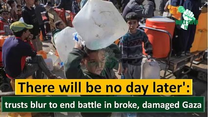 There will be no day later trusts blur to end battle in broke, damaged Gaza | by Noble Super TV