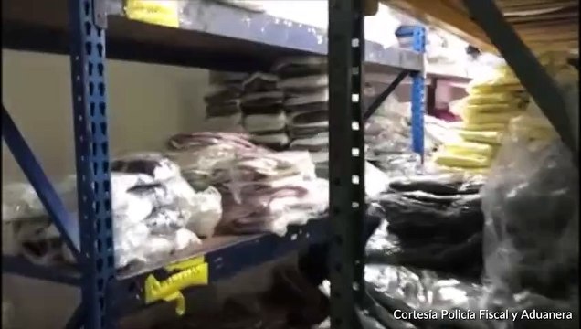 5-03-19 En bodegas del centro de Medellín, incautados más de $5 mil millones en mercancía de contrabando