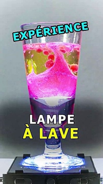 Lampe à lave SCIENTIFIQUE !