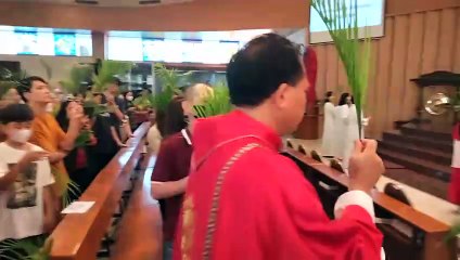 Minggu Palma, 24 Maret 2024, Gereja Katolik Santo Alfonsus Rodriguez, Paroki Pademangan