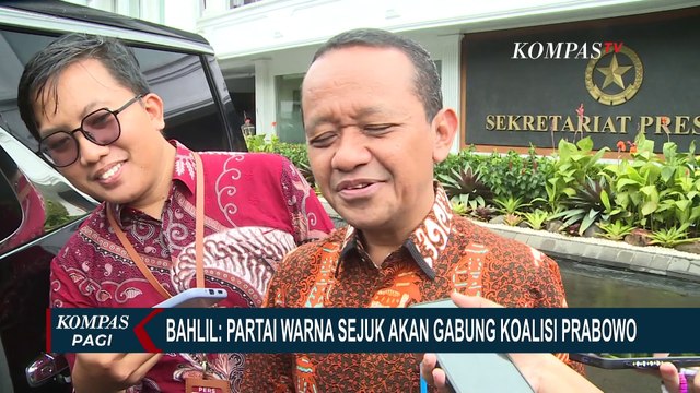 Bahlil Beri Kode Parpol Segera Gabung Koalisi Prabowo-Gibran: Warnanya Sejuk