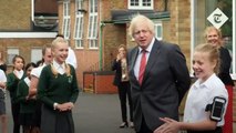 Estudiantes cantan Feliz Cumpleaños a  Boris Johnson durante lavado de manos