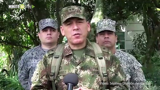 Cogieron a tres de los escoltas de alias 'Caín', cabecilla de 'Los Caparros' en el Bajo Cauca