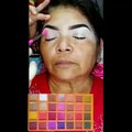 #VIRAL: Anciana se aplica gran cantidad de maquillaje en el rostro y su nueva apariencia SORPRENDE