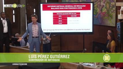 25-02-19 Gobernador reiteró su petición al Gobierno Nacional por descentralizar las regalías