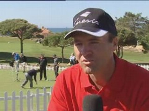 Thomas Levet prépare l'open d'Estoril