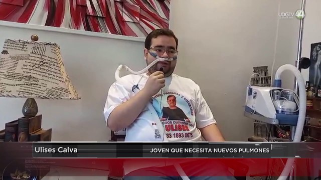 Ulises quiere hacer una vida normal, pero necesita nuevos pulmones