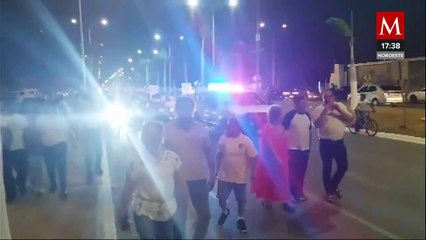 15 mil personas se manifiestan en Campeche para exigir la renuncia de la secretaria de seguridad