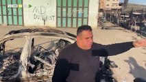 Ataque colono en Nablus 1 muerto 300 heridos 75 casas y 100 coches quemados