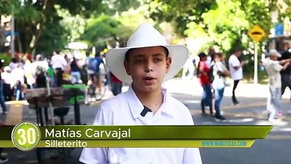 Desfile silleteritos