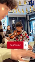 piano đường phố của bạn trẻ việt nam trên bầu trời tây