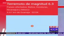 ¡Un sismo! sacude las costas de Honduras