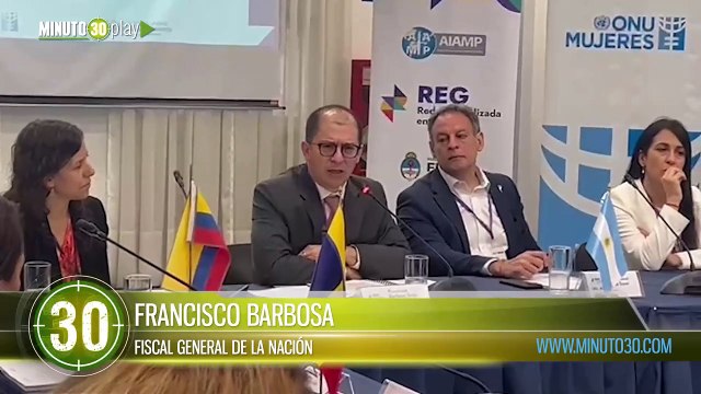 Fiscal General de la Nación en la V Plenaria Especializada de Género en Buenos Aires Argentina