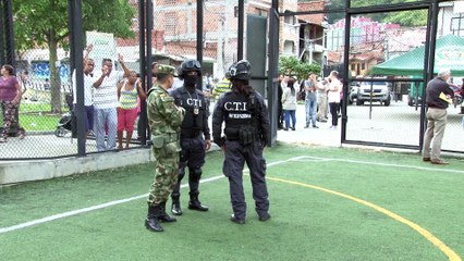 26-04-18 Administracion municipal reforzo seguridad en la comuna 13