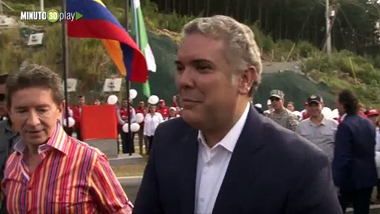 16-08-19 En el último año se reactivó el 70de las arterias viales del país, aseguró Iván Duque