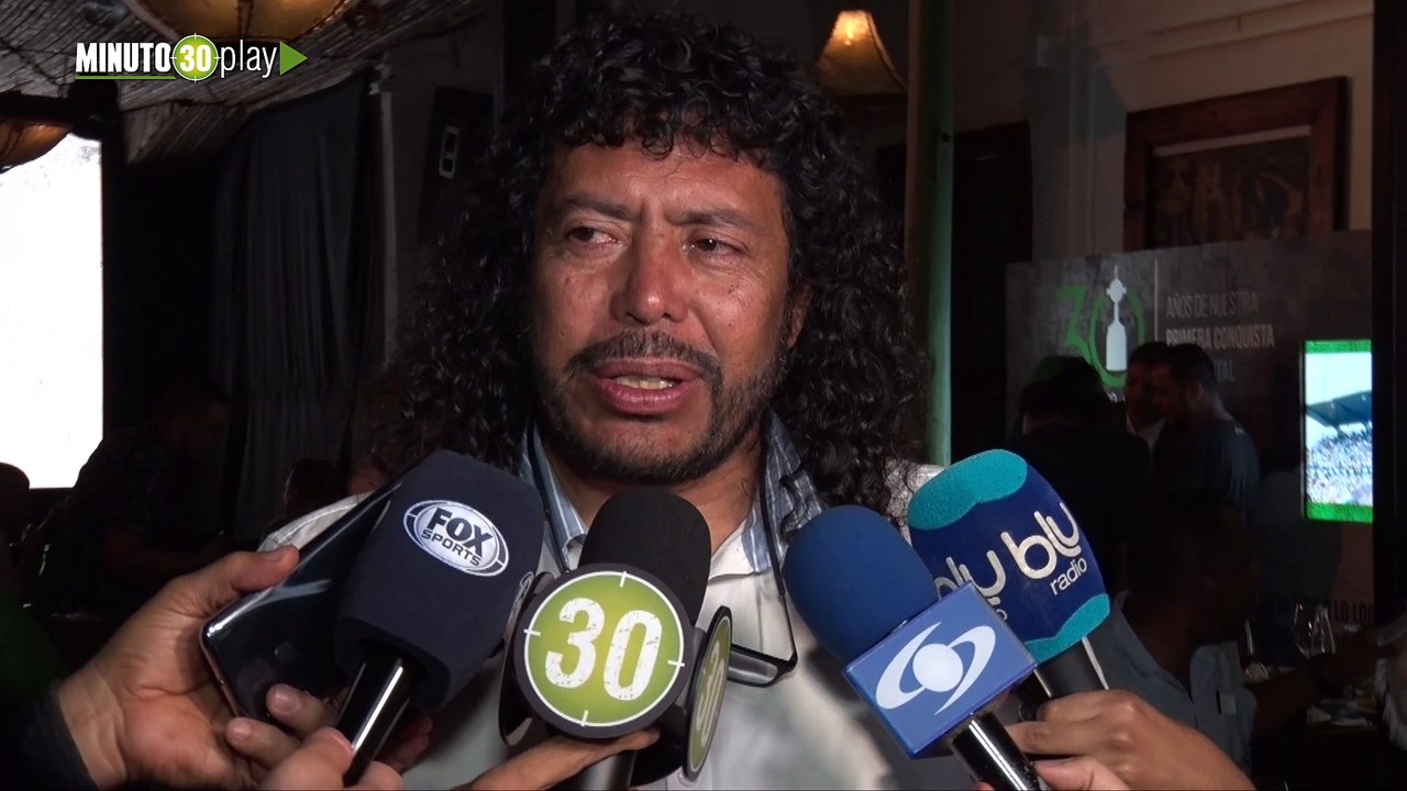 31-05-19 Atlético Nacional conmemoró los 30 años de la final donde ganó su primera Copa Libertadores