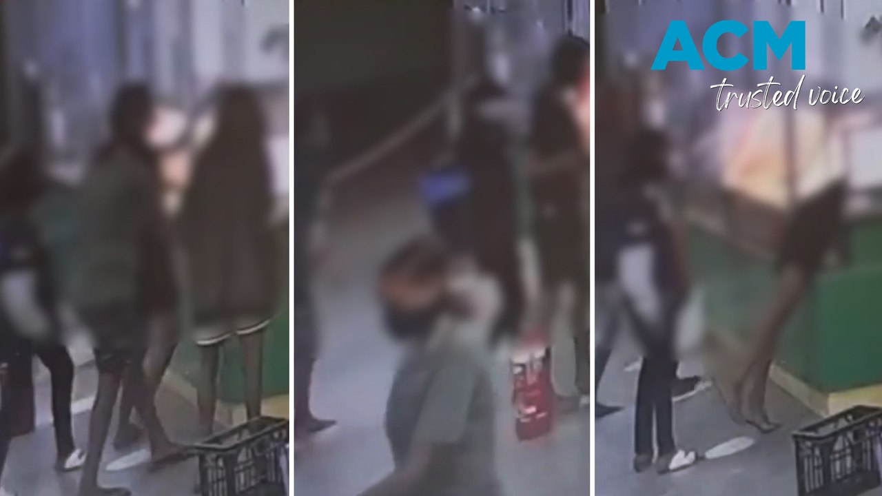Alleged service station robbery in Katherine caught on camera