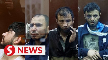 Moscow concert hall attack suspects appear in court