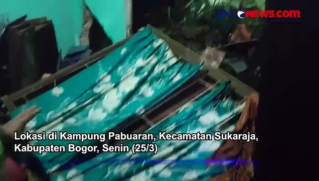 Hujan Deras, 3 Rumah Warga di Kabupaten Bogor Rusak Diterjang Longsor