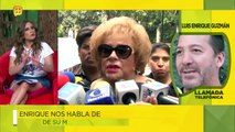 Luis Enrique Guzmán nos da los detalles del estado de salud de su mamá Silvia Pinal
