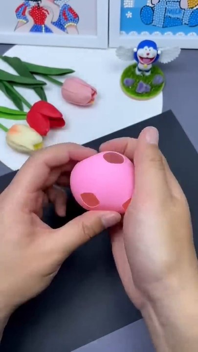 Use balloons to make a decompression artifact art craft reels gadgets tiktok