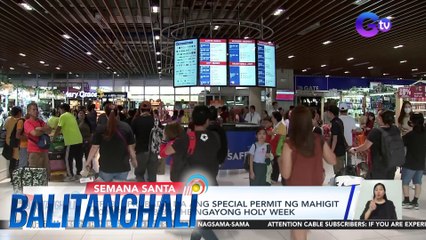 LTFRB: Aprubado na ang special permit ng mahigit 1,000 PUV na bibiyahe ngayong Holy Week | BT