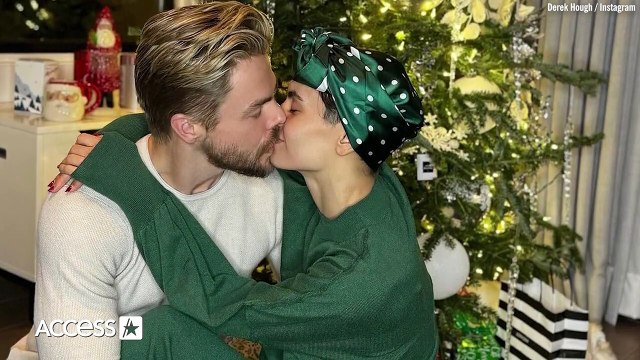 Hayley Erbert Returns To Dance Floor With Derek Hough 3 Month After Skull Surger