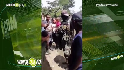 Hombres armados atemorizan a población en Córdoba