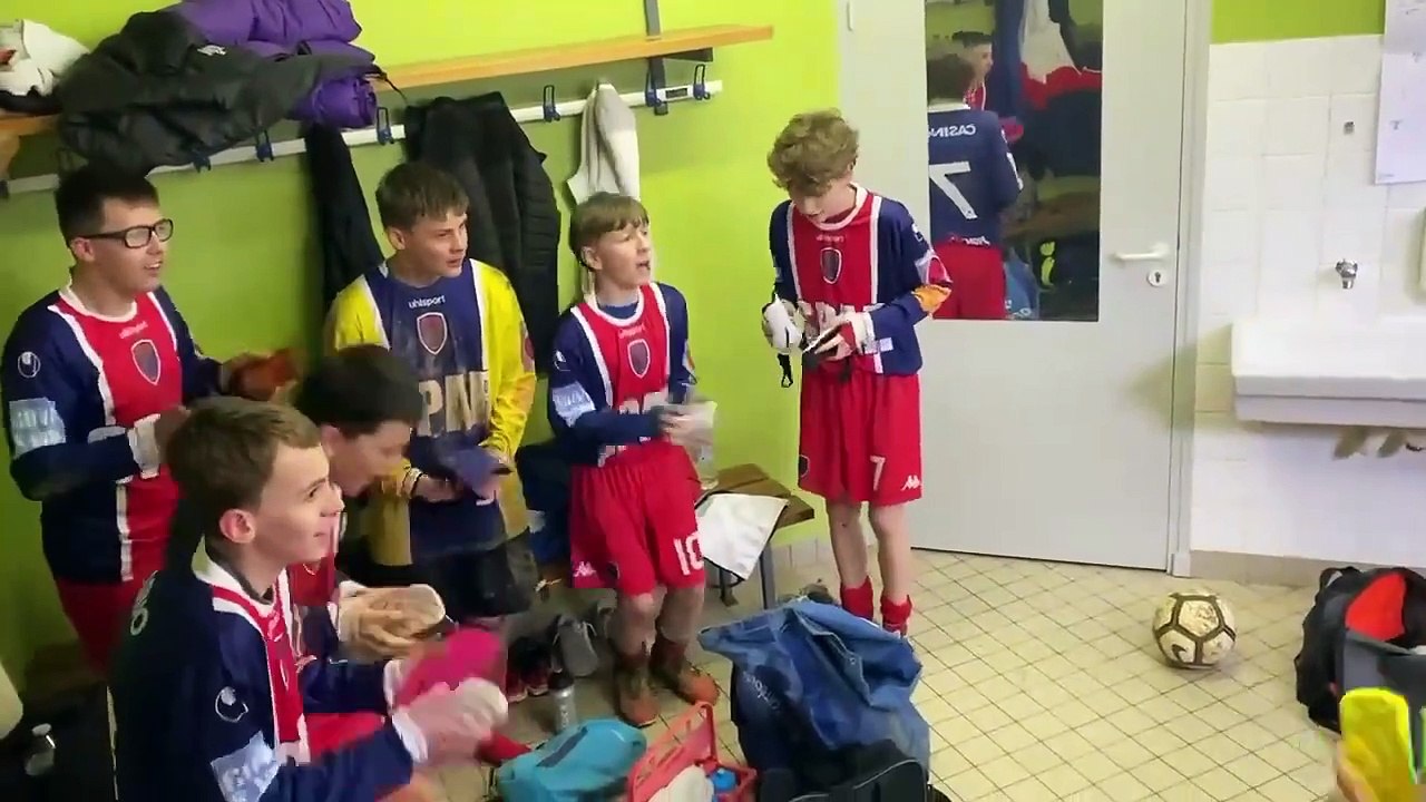 Chant de la victoire de nos U15 contre St Gilles Etain