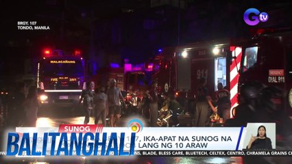 50 Pamilya sa Brgy. 107, nasunugan | BT