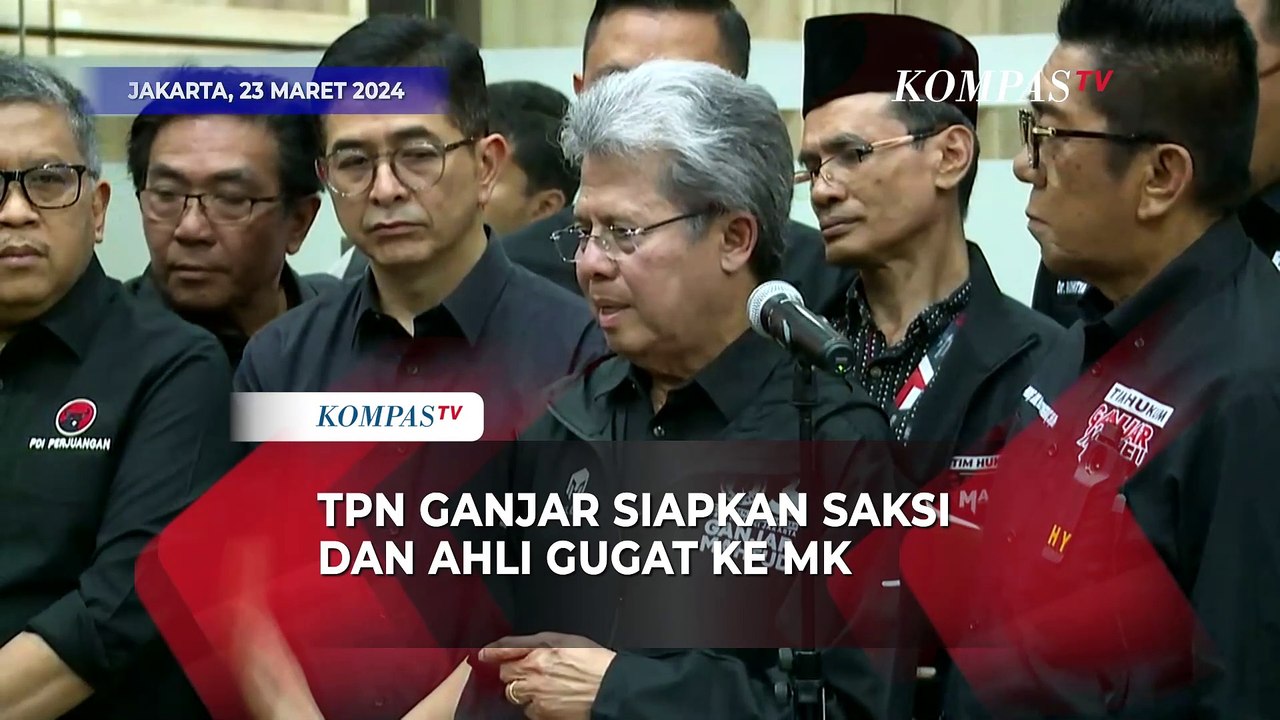 TPN Ganjar-Mahfud Siapkan 30 Saksi dan 10 Ahli untuk Hadapi Sidang di MK